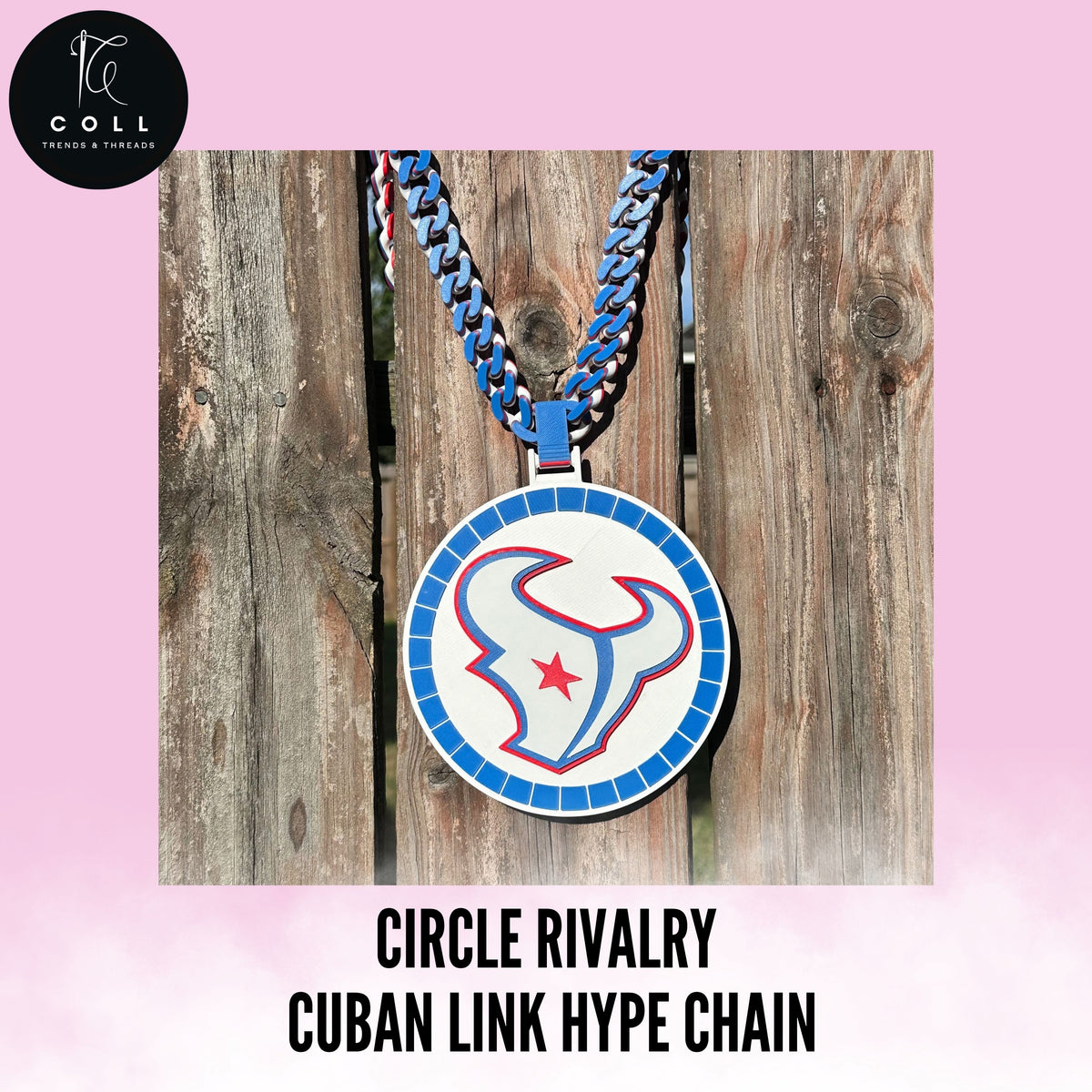 Circle Rivalry Cuban Link Hype Chain