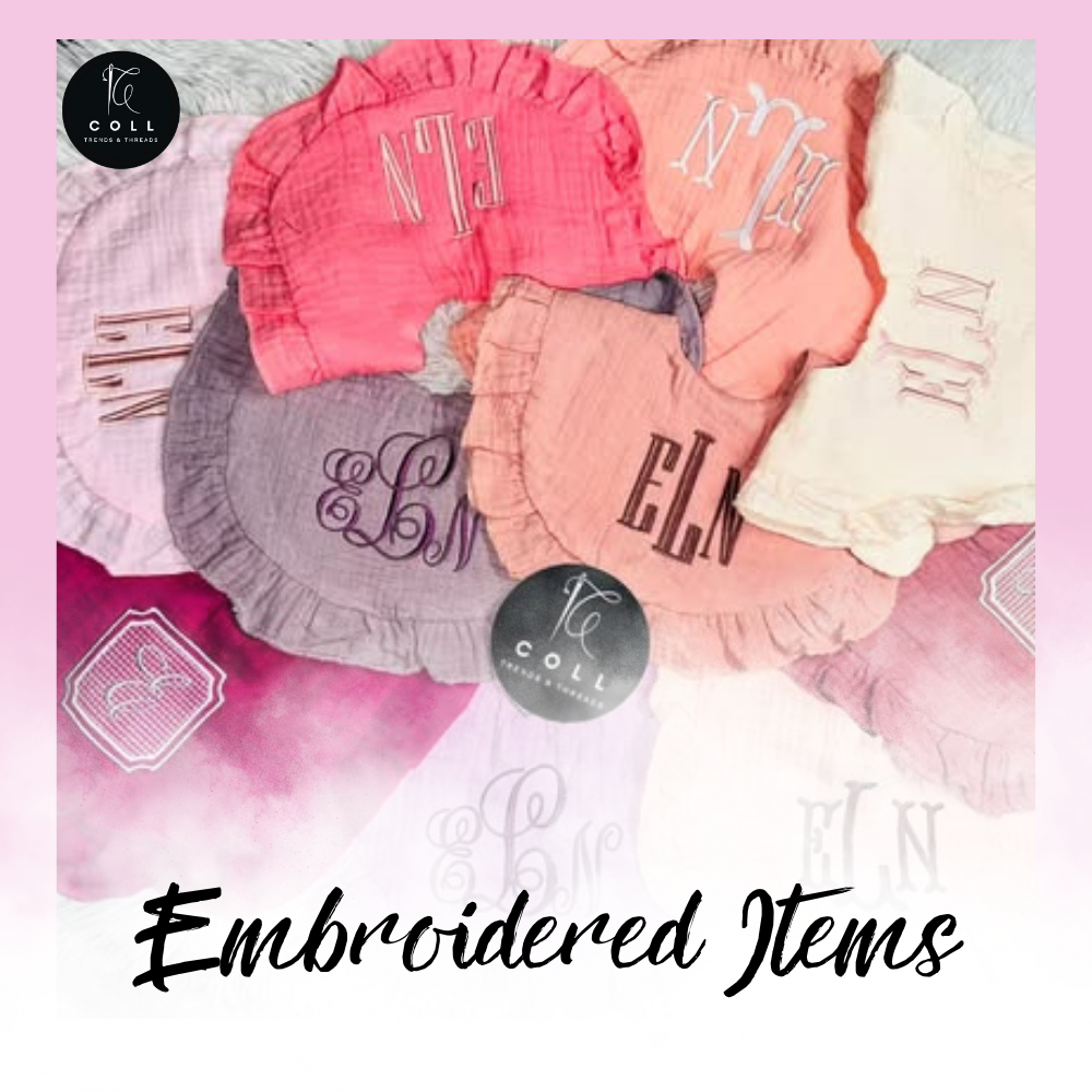 Embroidered Items