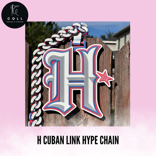 H-Cuban Link Style Hype Chain