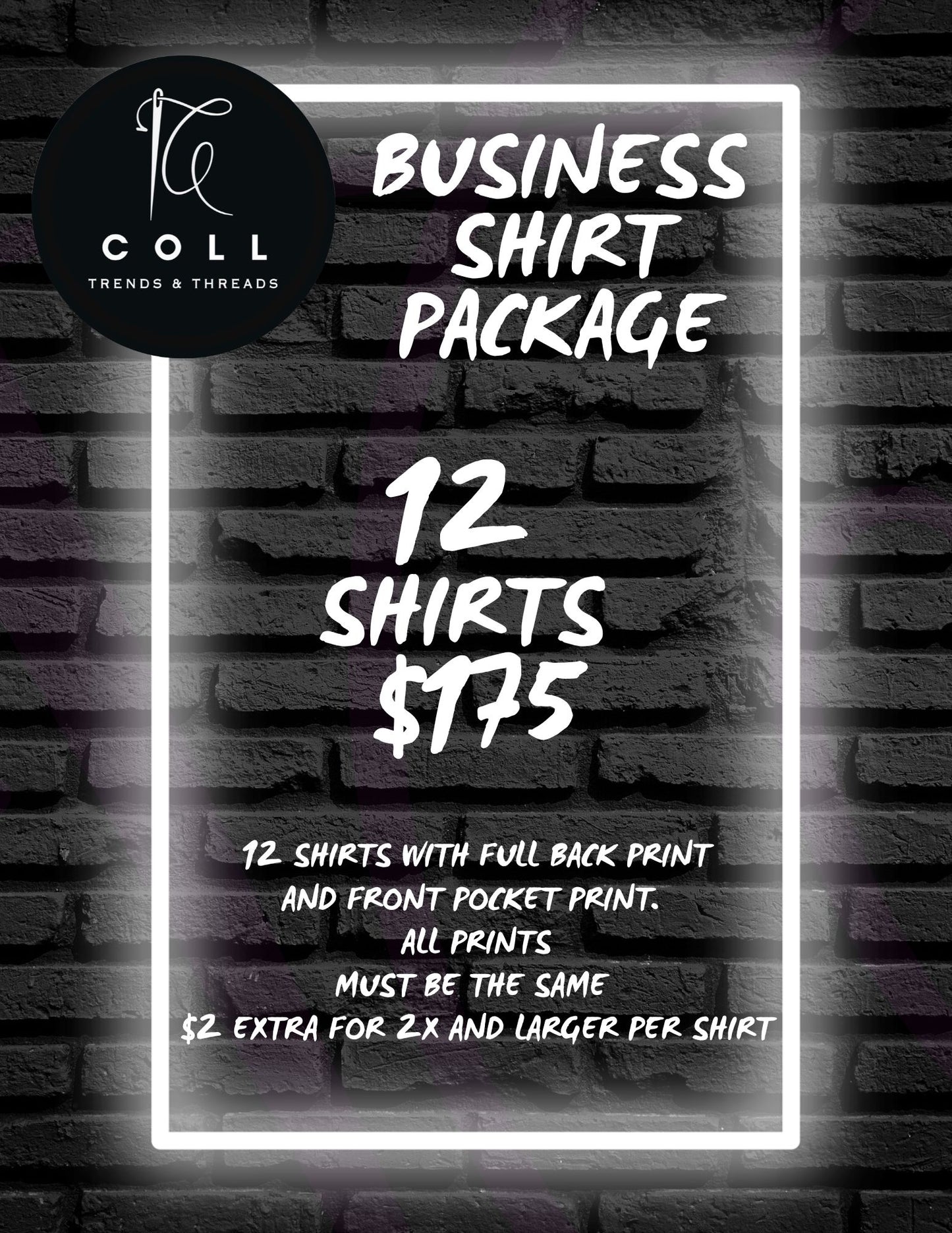 Custom Business Shirt Package