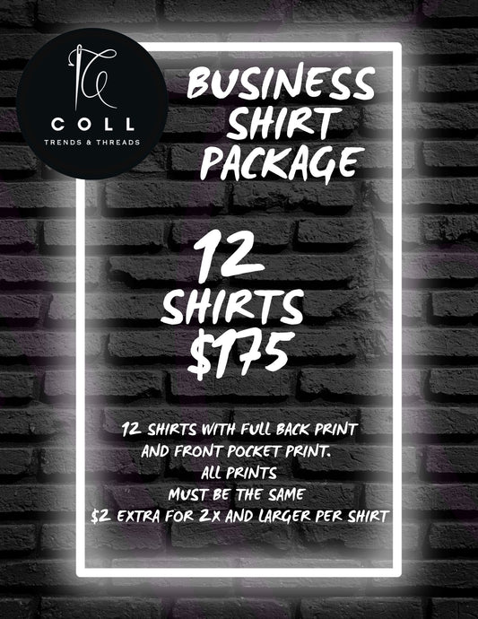 Custom Business Shirt Package
